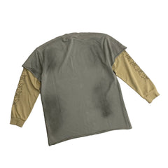 Duaa Retro 1993 Hotline Graphic Layered Long Sleeve Tee