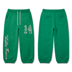 Vale Forever Green Number 14 Printed Jogger Sweatpants
