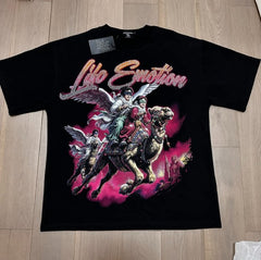 Mixed Emotion Angels On Horseback Retro Graphic Tee