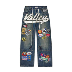 Vale Forever 1980s Painter Denim Wash