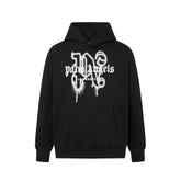 Palm Angels Spray Paint Graffiti Logo Oversized Hoodie