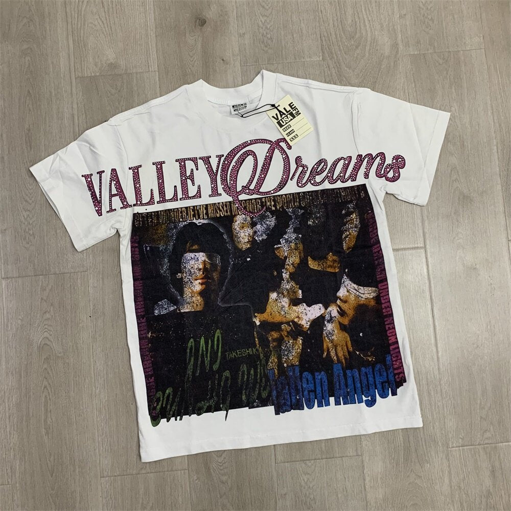Vale Forever Valley Dreams Rhinestone Graphic Tee