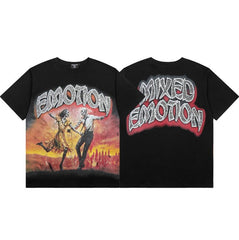 Mixed Emotion Zombie Dance Double Sided Vintage Tee