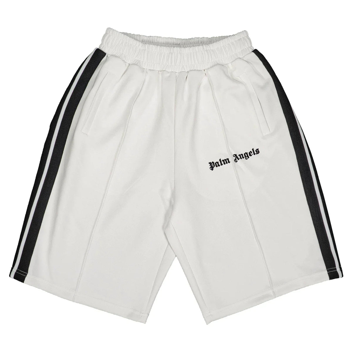 Palm Angels Classic Track Shorts - White/Black