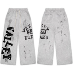 Vale Forever Valley Dreams 2000 Vintage Washed Wide Leg Sweatpants