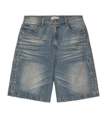Vale Forever Candy Jorts Blue