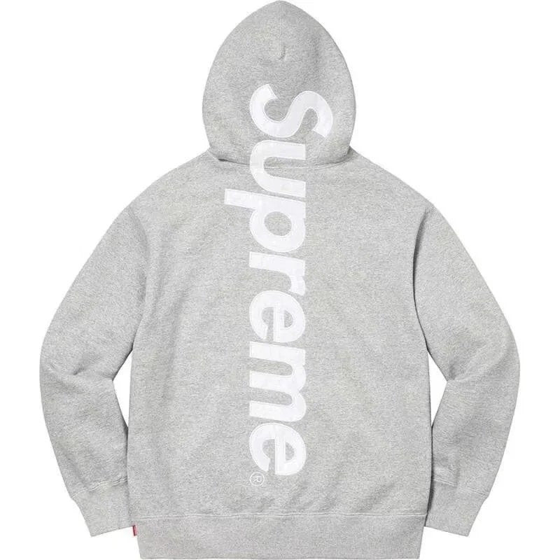 Supreme Side Logo Hoodie & Sweatpants Set – Heather Grey
