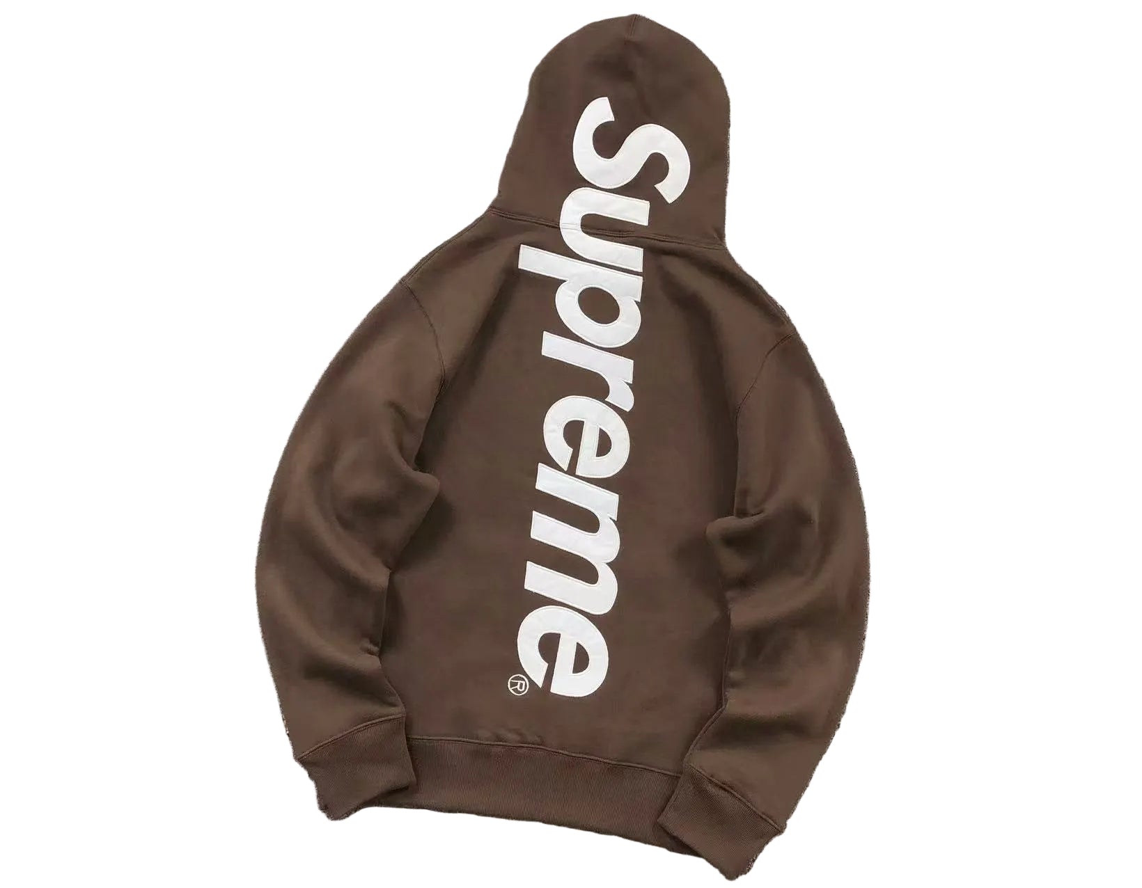 Supreme Side Logo Hoodie & Sweatpants Set – Brown