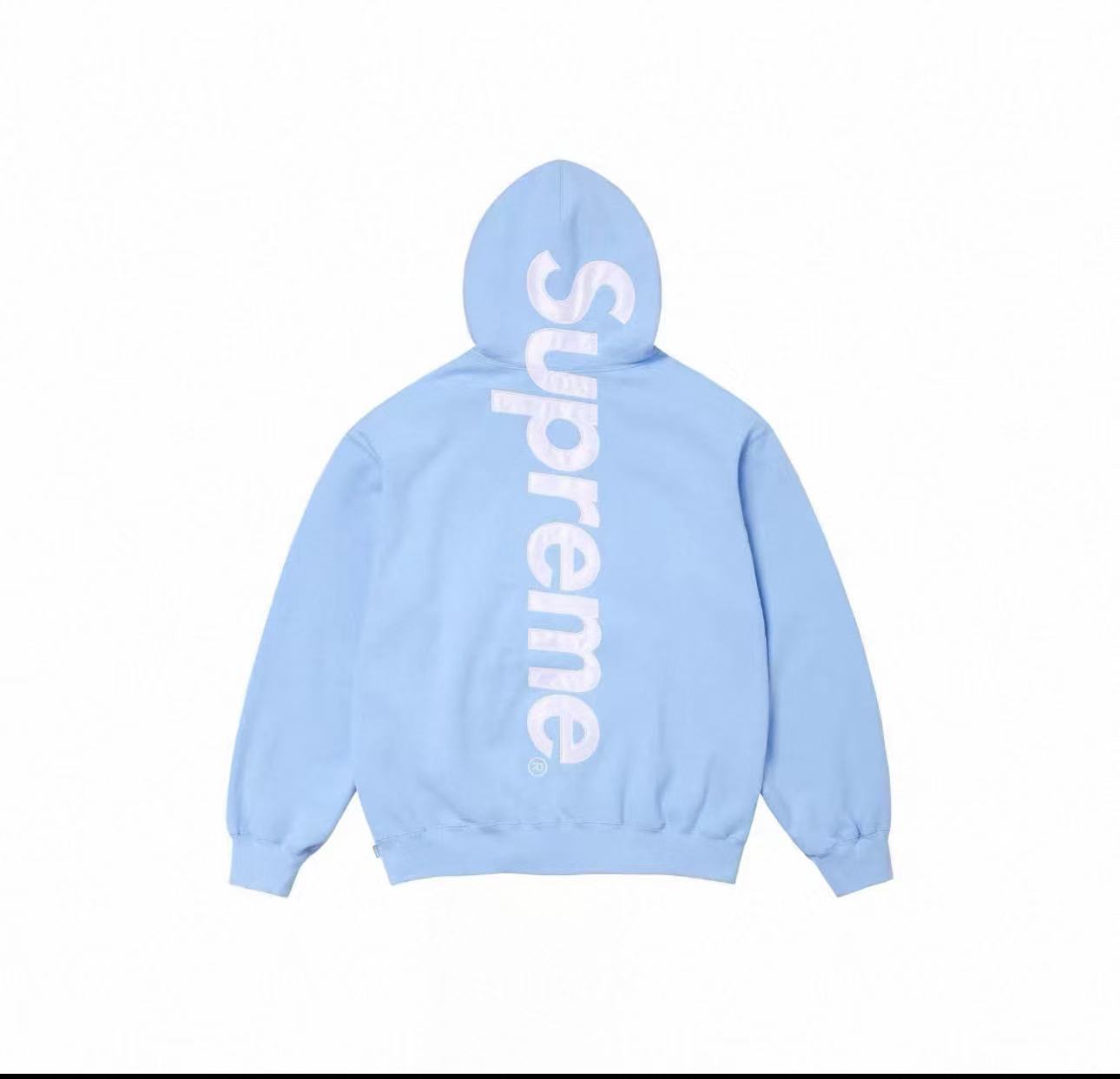 Supreme Side Logo Hoodie & Sweatpants Set – Light Blue